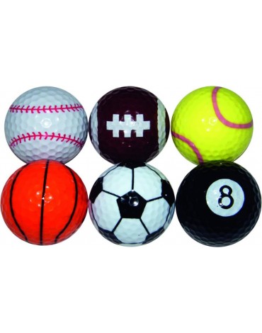 Longridge Sport balls (x6)