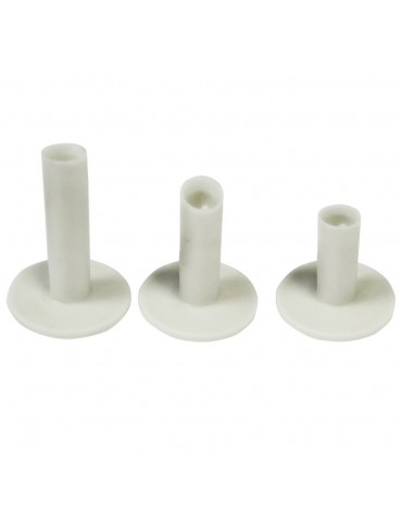 Longridge pack of 3 rubber tees (x3)