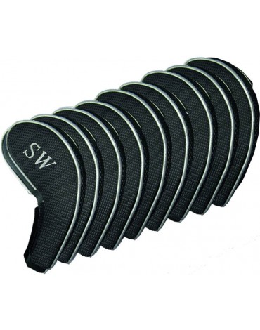 Longridge magnetic headcovers for irons ( 9 pieces)