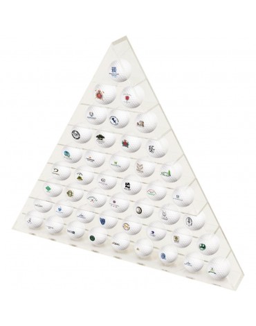 Longridge présentoir pyramide en plexiglass 45 balles