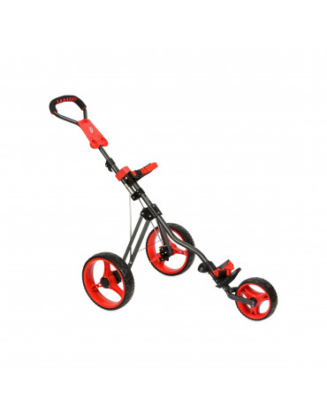 Boston manual trolley Junior - 3 wheels - RED