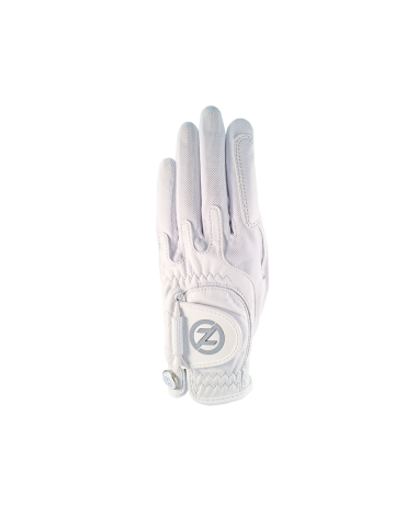 ZERO FRICTION LADY LEATHER GLOVE - WHITE - RIGHT HANDED PLAYER