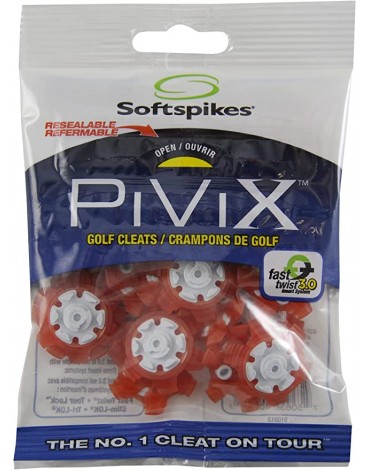 CRAMPONS PIVIX FIXATION FAST TWIST - ROUGE - X18