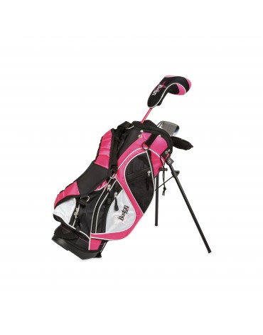 BOSTON JUNIOR SET PINK SIZE 0 (BAG+ 3 CLUBS)