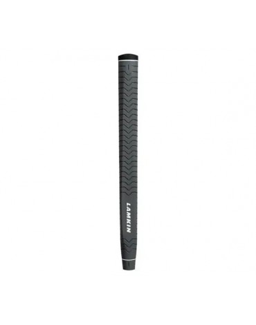 LAMKIN GRIP PUTTER DEEP ETCHED PADDLE GREY