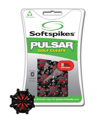 SOFTSPIKE - CRAMPONS BLACK WIDOW PULSAR 6MM METAL THREAD