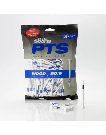 Pride golf Wooden tees 83 mm (x15)